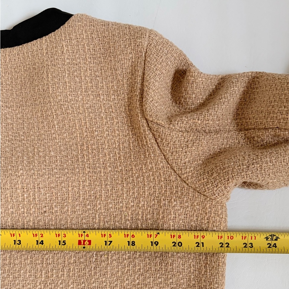 Tuckernuck Pomander Place Coco Tweed Mini Dress Beige size Large - Picture 16 of 16